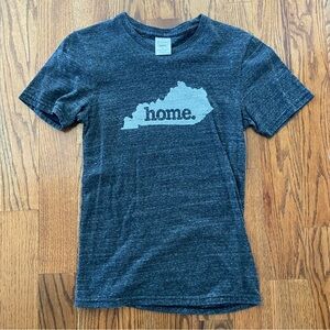 Heather Grey Kentucky Home State Apparel T shirt Size S